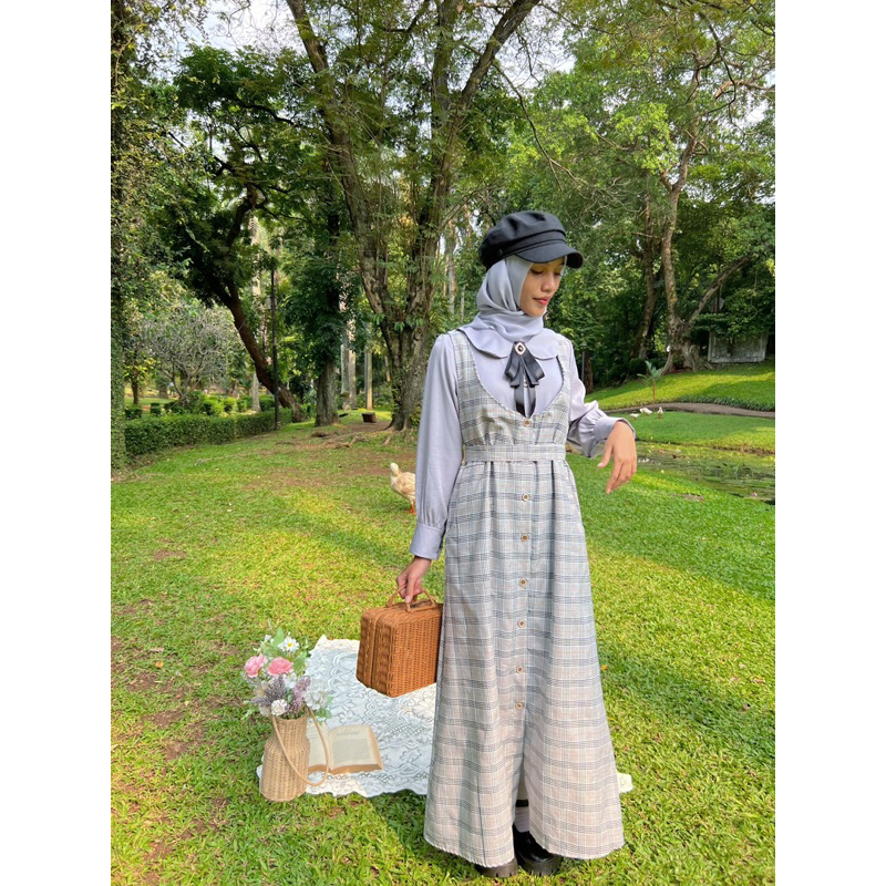 Reeva Dress Gamis Remaja Korea by Studhijabstore