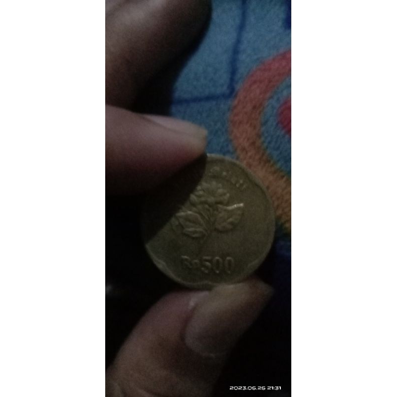 Coin emas 500 th 1991