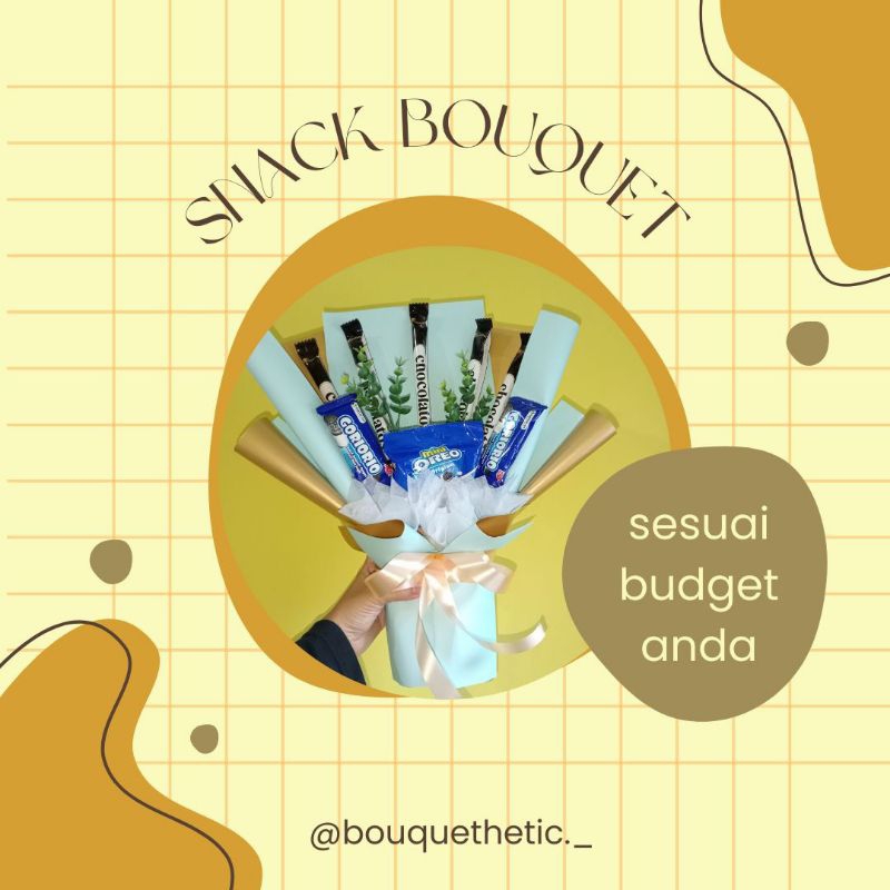 buket makanan/ buket custom/ buket wisuda/ kado ultah