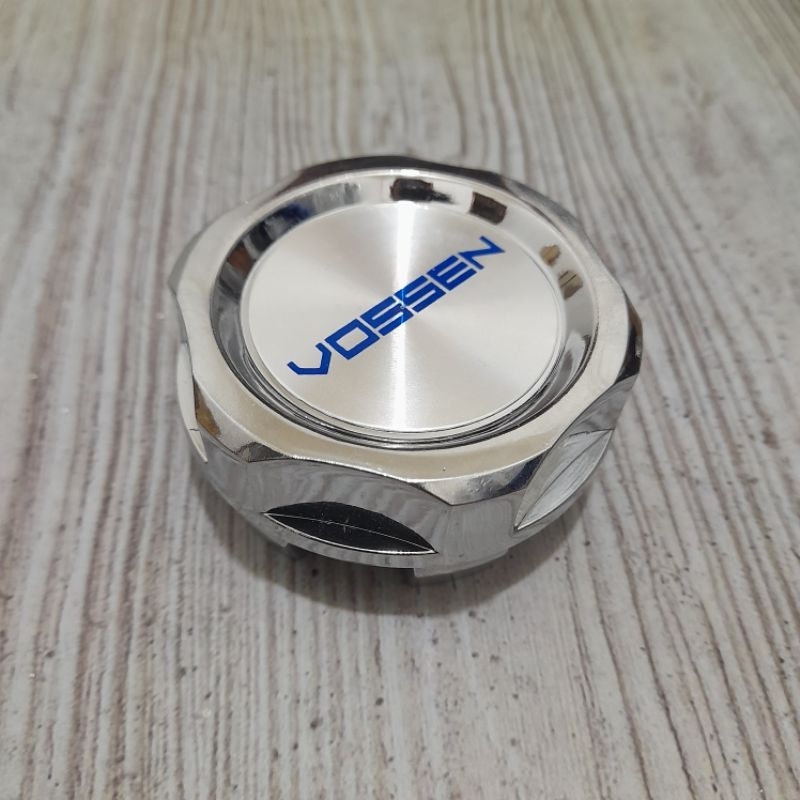 Dop velg racing crhome work ennkei vossen diameter 6.5cm Unnh14