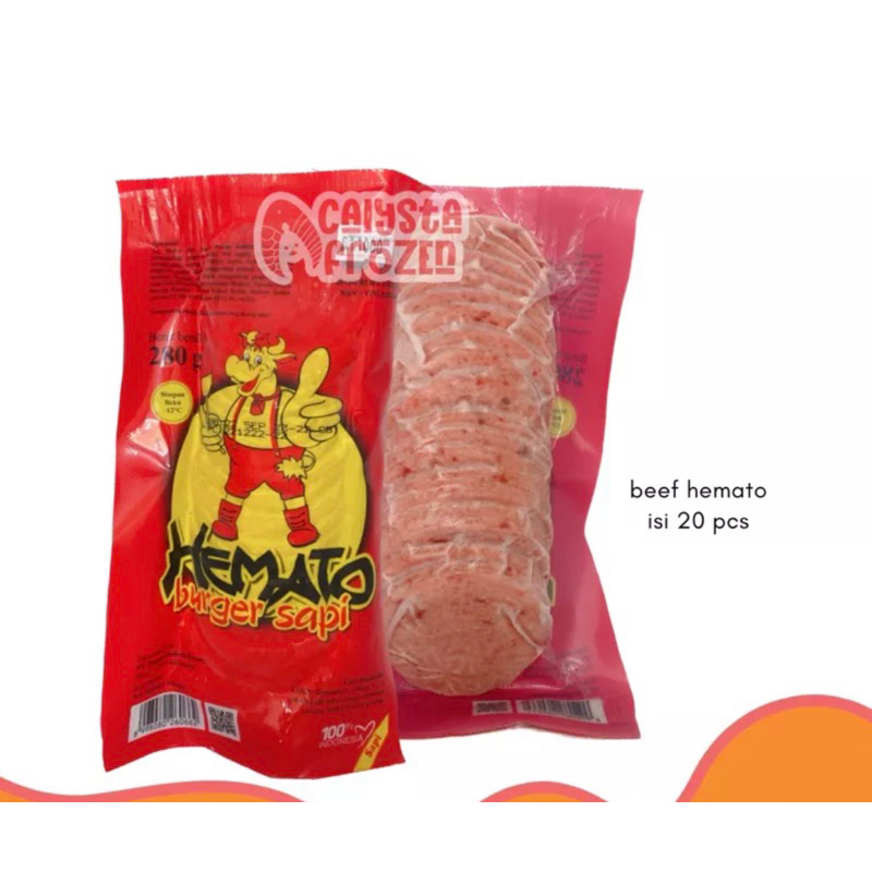 

BEEP BURGER ISI 20 PCS hemato