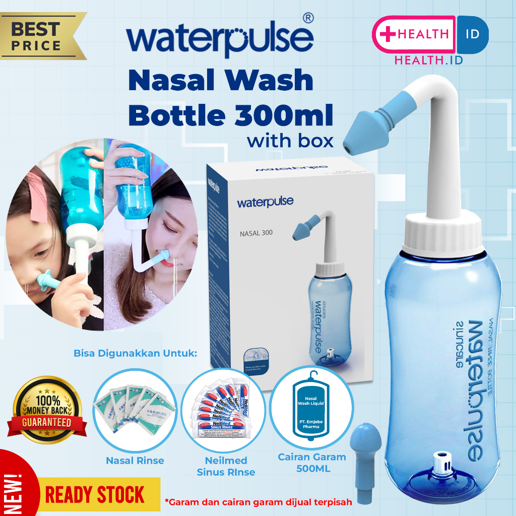 Botol cuci hidung / Nasal wash bottle 300ML cocok untuk sinus rinse