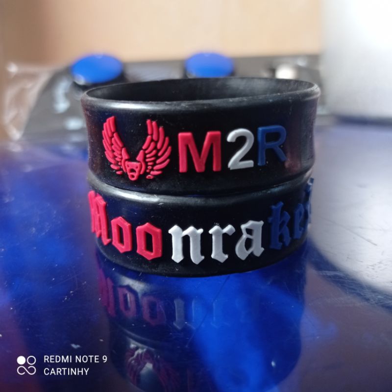 gelang tangan karet rubber Moonraker#cartinhy