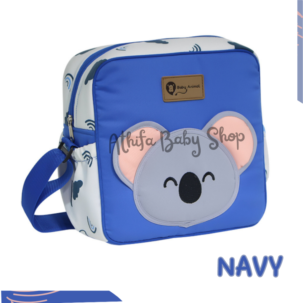Tas Perlengkapan Bayi Kecil Popok Diaper Bag Baby Family Koala Series Kado Ibu Hamil Melahirkan