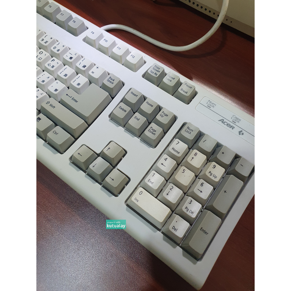 Keyboard Mechanical Jadul Acer 6311-TW2C Vintage Retro Normal