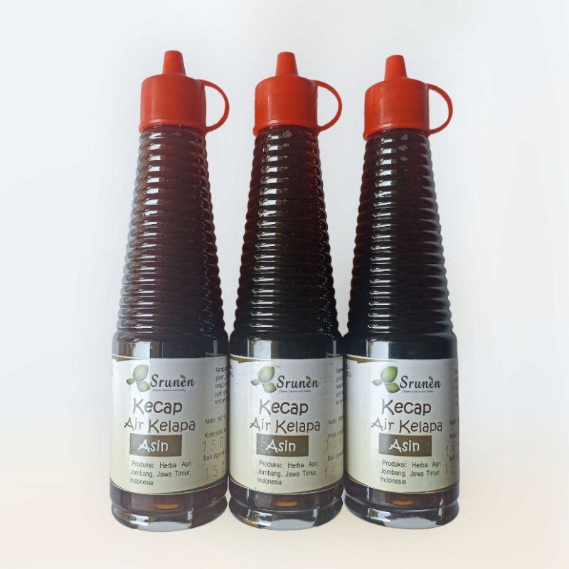 

KECAP ASIN AIR KELAPA NON MSG (SOY FREE & GLUTEN FREE) / KECAP ASIN NON KEDELAI / COCONUT AMINOS / BUMBU MPASI / SRUNEN