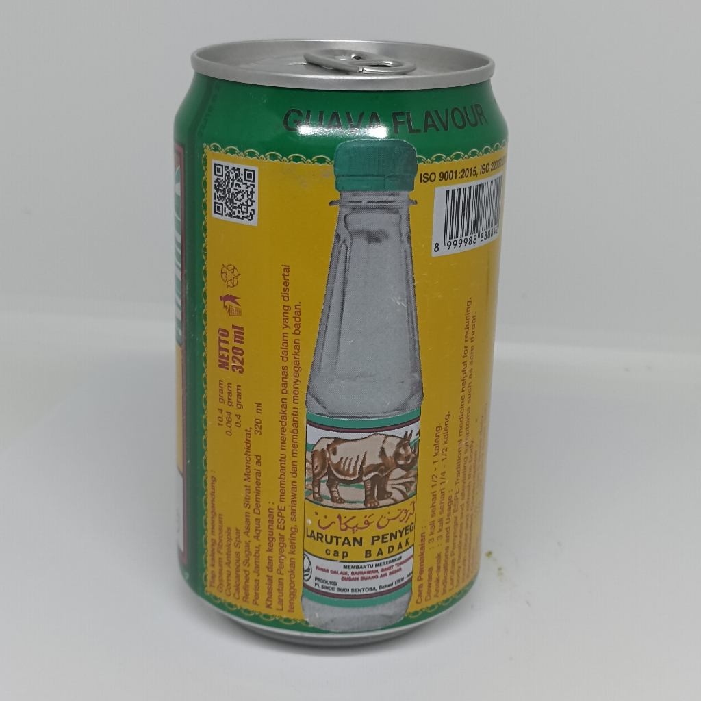 

Larutan Penyegar Cap Badak 320 ml