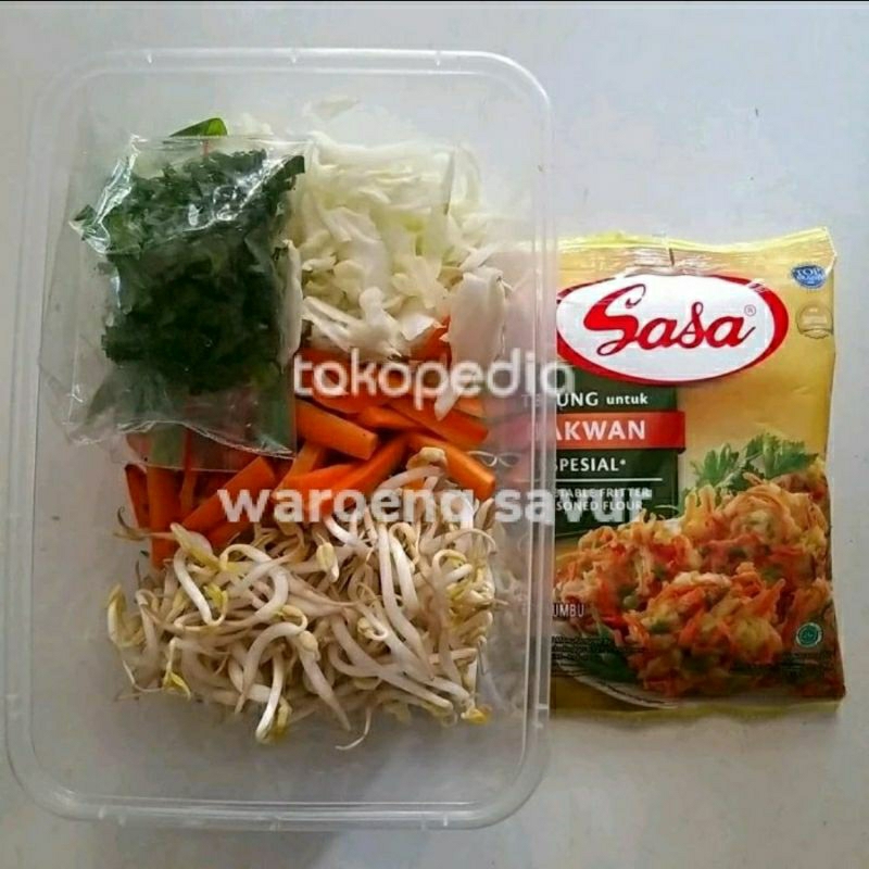 

bakwan sayur potong