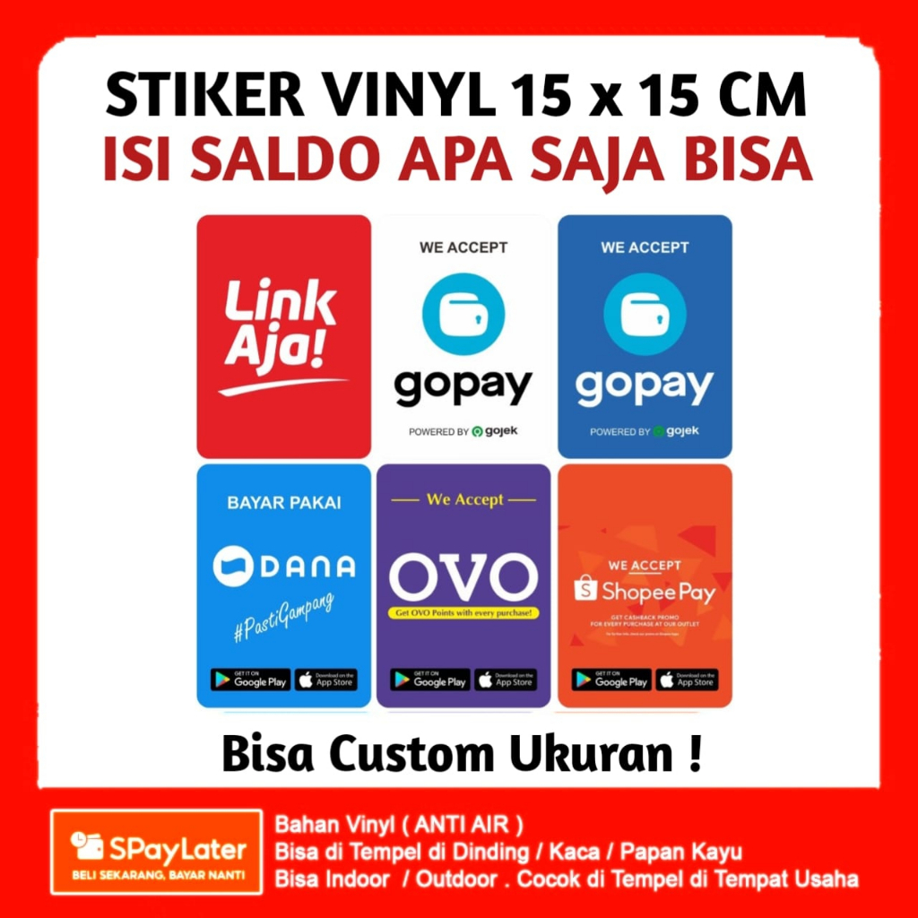 

stiker vinyl 30X 20CM MOTIF PUB.G