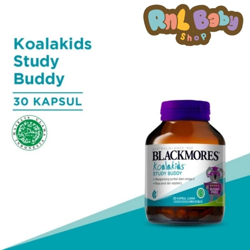 Blackmores Koalakids Study Buddy Isi 30 Kapsul