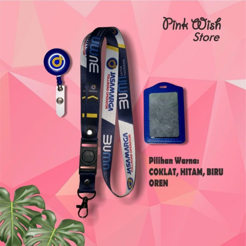 

Tali Id Card / Lanyard JASAMARGA [READY STOCK] TERMURAH!! Beli Eceran Rasa Grosir