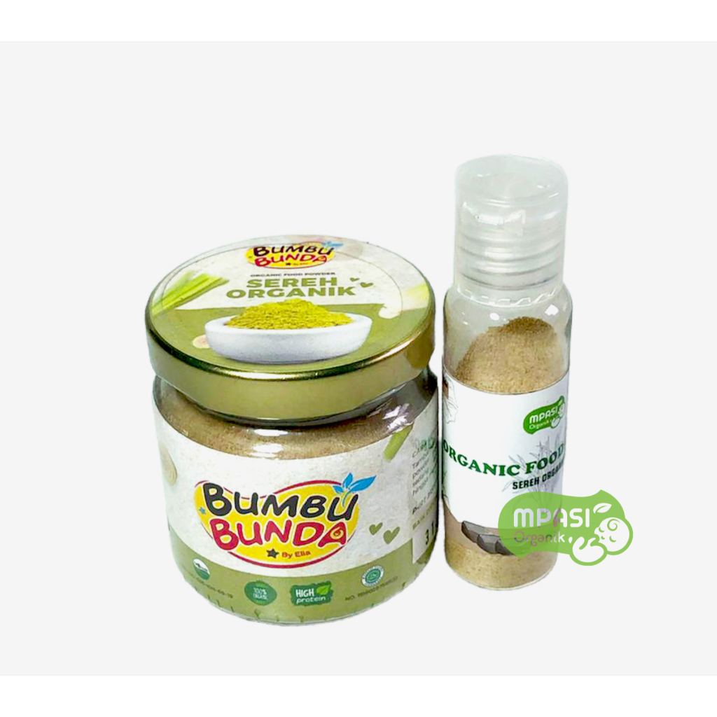 Bumbu Bunda Elia Organic Food Powder Sayuran MPASI Organik / Brokoli Organik / Wortel Organik / Labu Organik