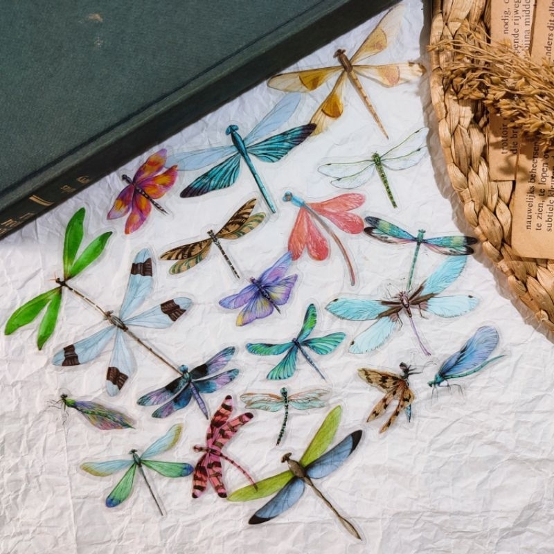 

STIKER WATERPROOF DRAGONFLY VINTAGE