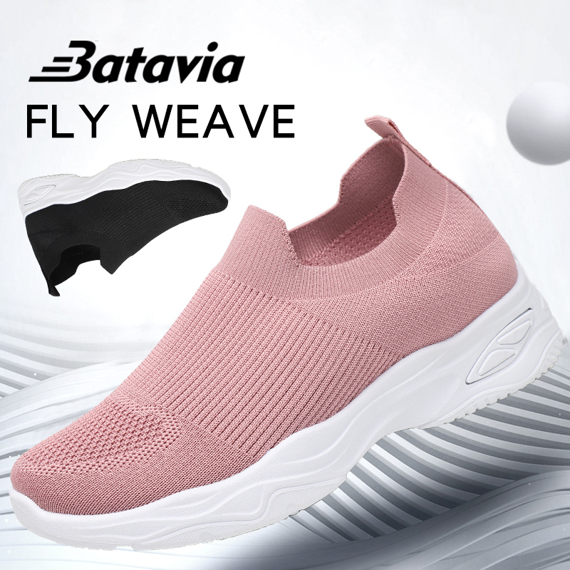 2023 Batavia baru impor sepatu wanita Sepatu fashion sepatu wanita  sepatu terbaru bernapas sepatu wanita wanita kasual sneakers nyaman sepatu wanita D5