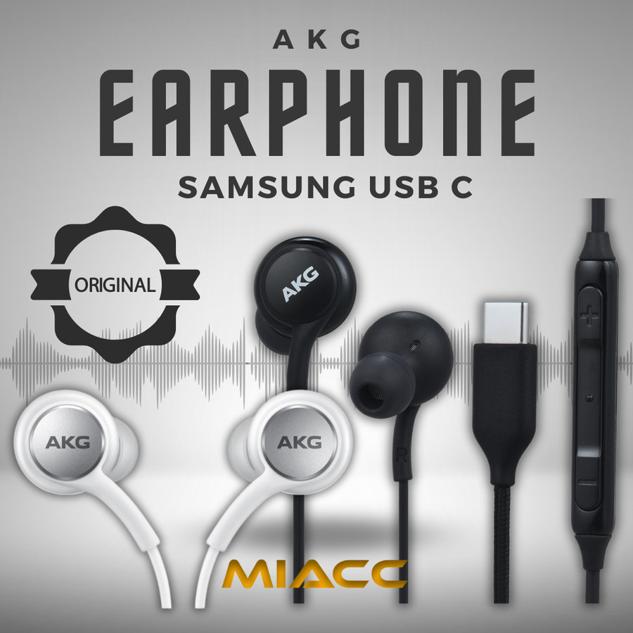 Headset Samsung Original Handsfree Earphone Samsung AKG USB Type C