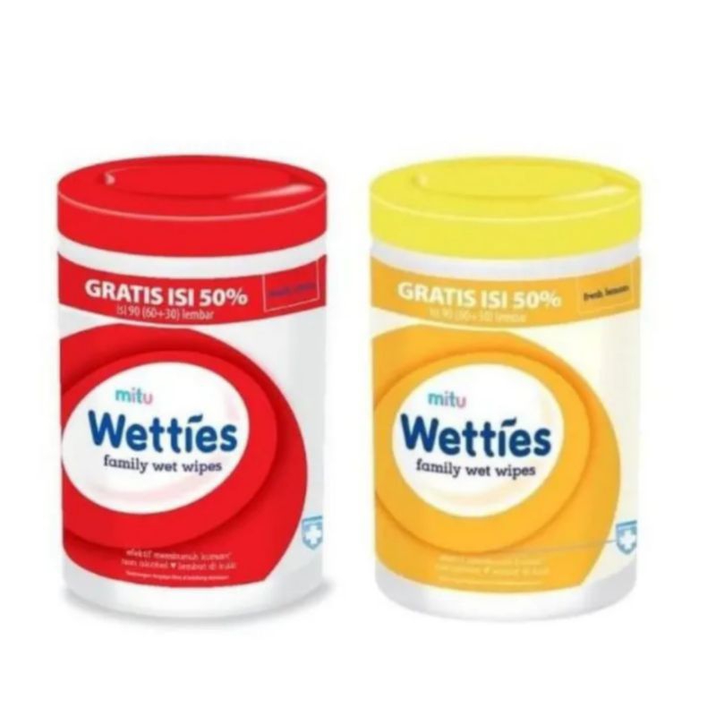 Mitu Family Wet Wipes 50s