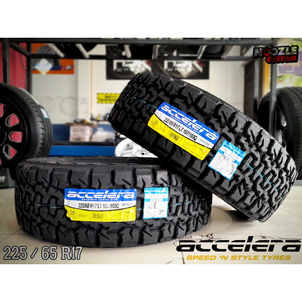 BAN MOBIL CRV 225 65 R17 ACCELERA OMIKRON CT BAN LUAR TUBLES RING 17