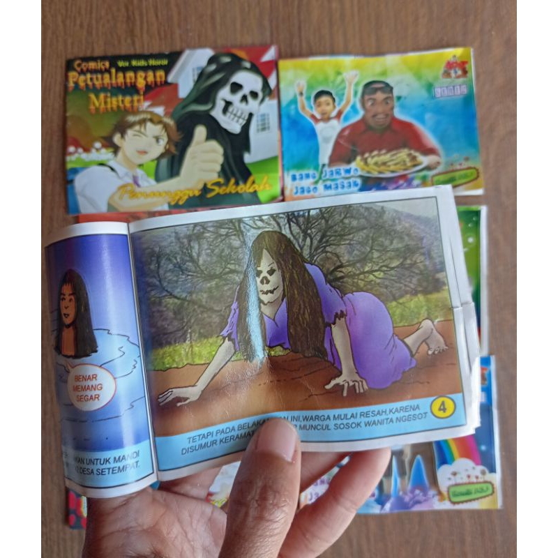 Buku cerita horor dan Adit - Jarwo