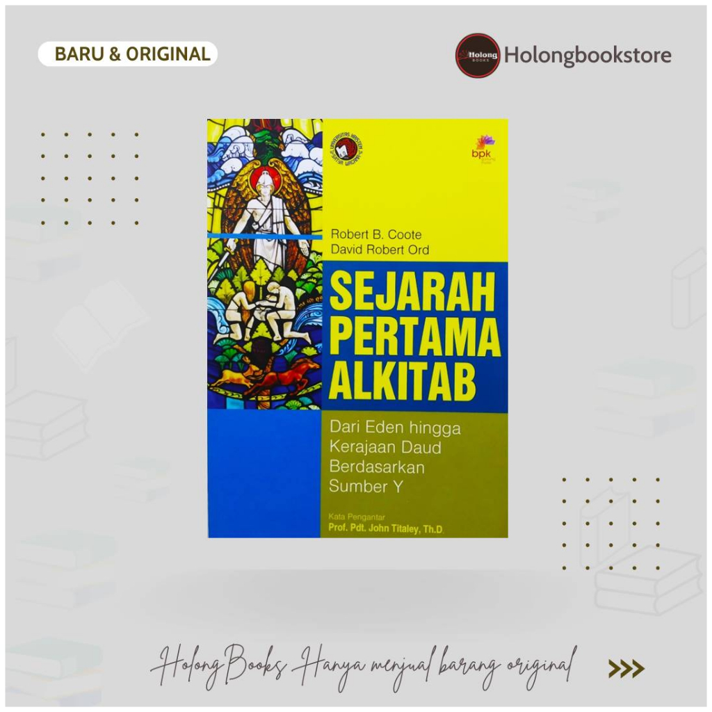 BUKU Sejarah Pertama Alkitab