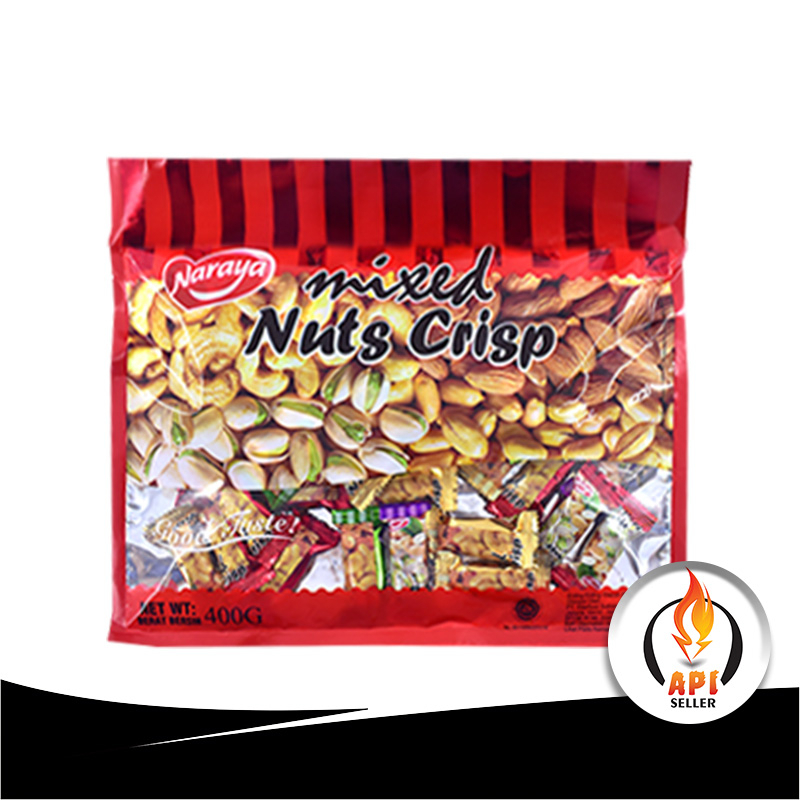 NARAYA MIXED NUTS CRISP / PERMEN KACANG (large)