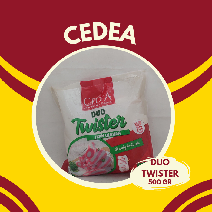 

Cedea Duo Twister (Ikan Olahan) 500 Gr