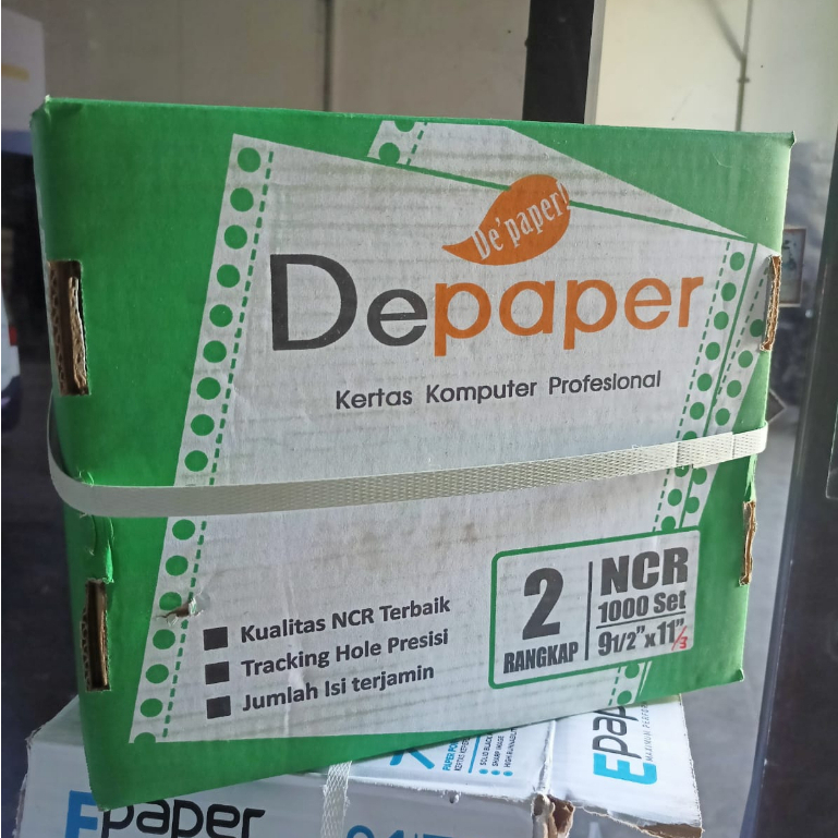 

Depaper Continuous Form 9,5 x 11 BTU (bagi 3) 2Ply