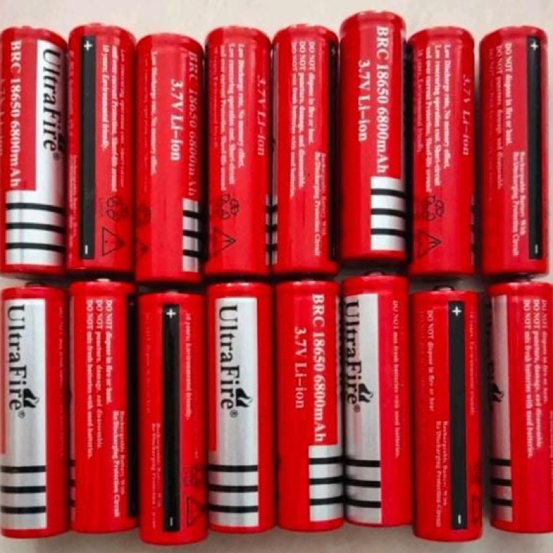 18650 ultrafire recharger buat kipas swat senter mainan