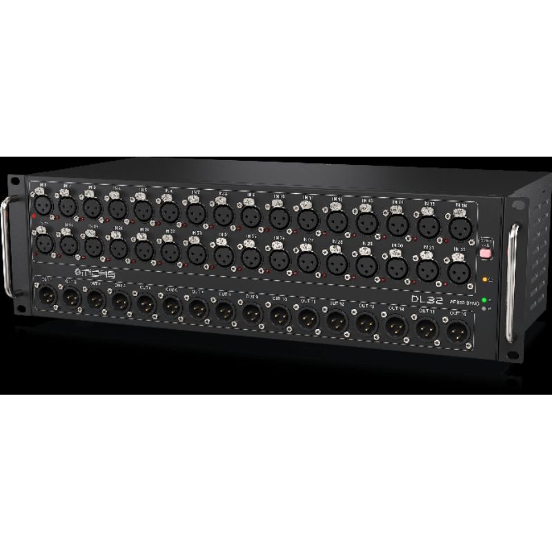 Hardcase Midas DL32 DL 32 Digital Mixer Midas DL32 DL 32 ada tutup depan belakang