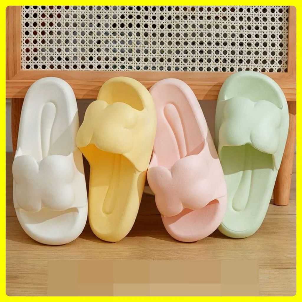 Sandal Slop Jelly Korean Import Eva Karet Slip On Empuk Sandal Rumah Wanita Terbaru 9015