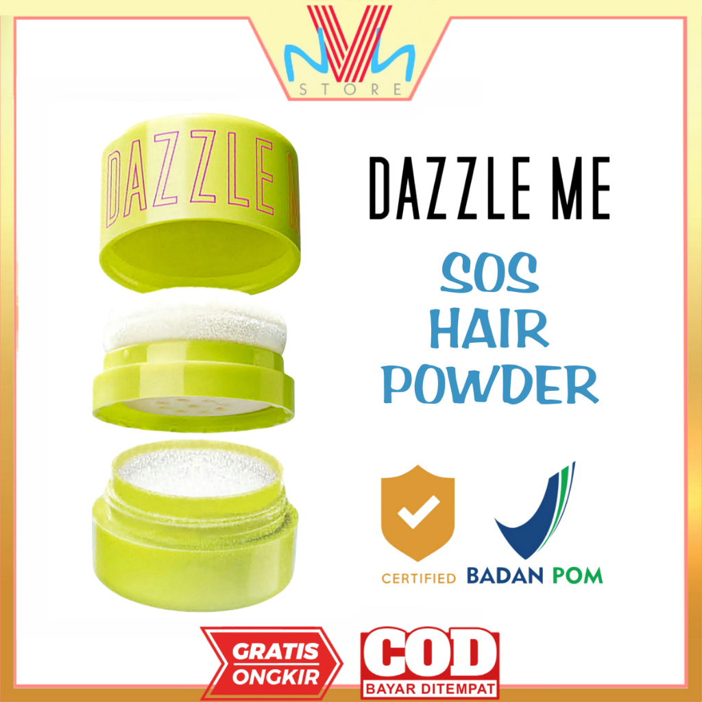 DAZZLE ME SOS HAIR POWDER - HAIR POWDER DAZZLE ME MURAH
