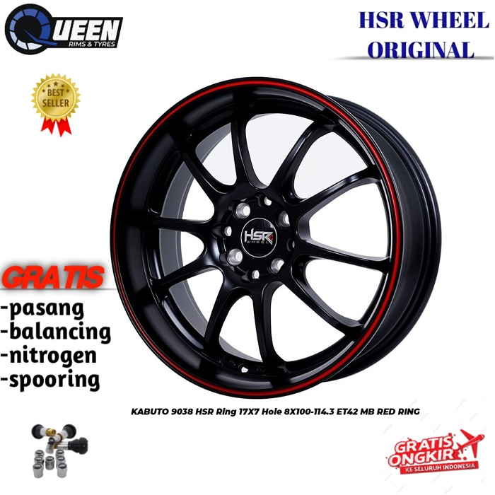 Velg mobil vanza,livina,yaris,swift ring17
