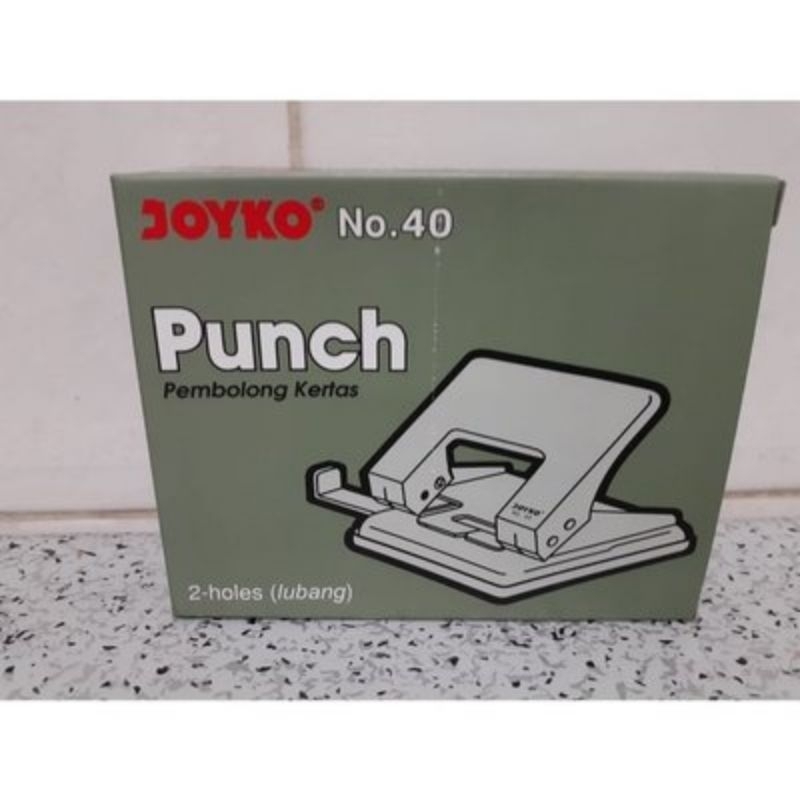 

Pembolong kertas sedang punch Joyko No.40
