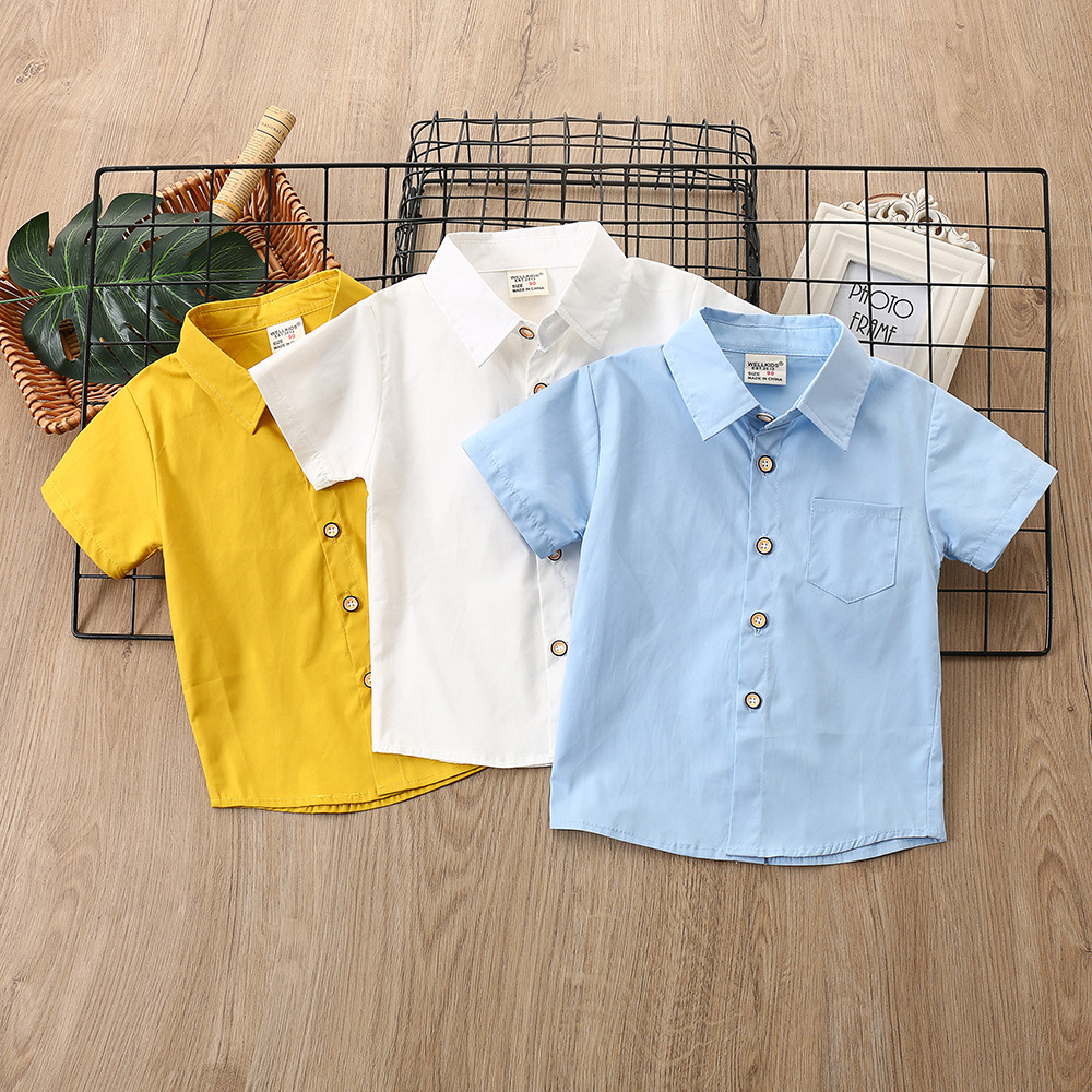 HNK Atasan Kemeja Casual Import Anak Laki-laki Lengan Pendek | BOY SHIRT SUMMER