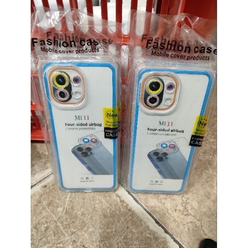 Softcase Xiaomi Mi 11 Silikon Casing Case Bening Transparan Pelindung Pro Camera