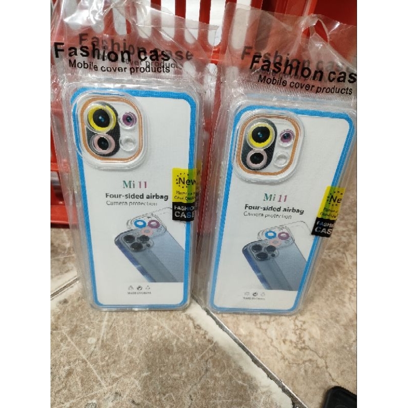 Softcase Xiaomi Mi 11 Silikon Casing Case Bening Transparan Pelindung Pro Camera