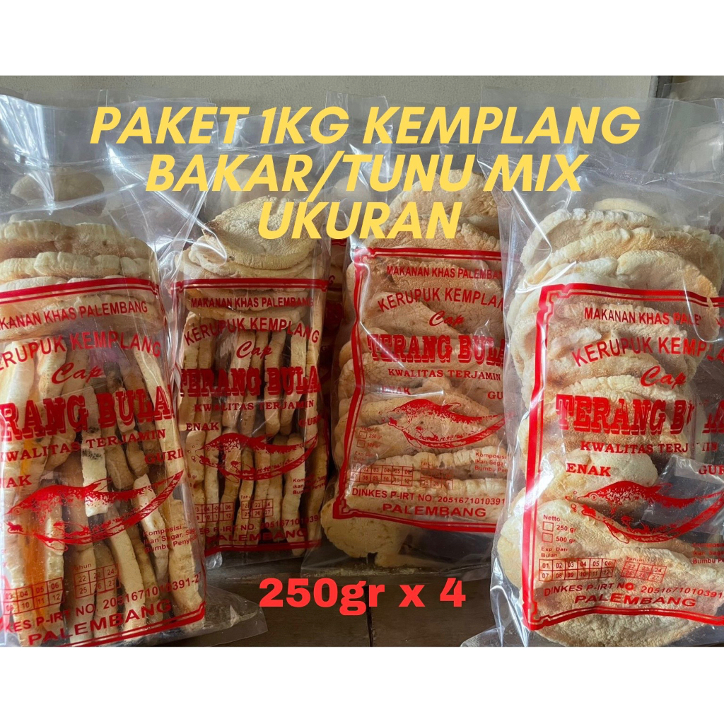 

PAKET 1KG KEMPLANG BAKAR MIX UKURAN