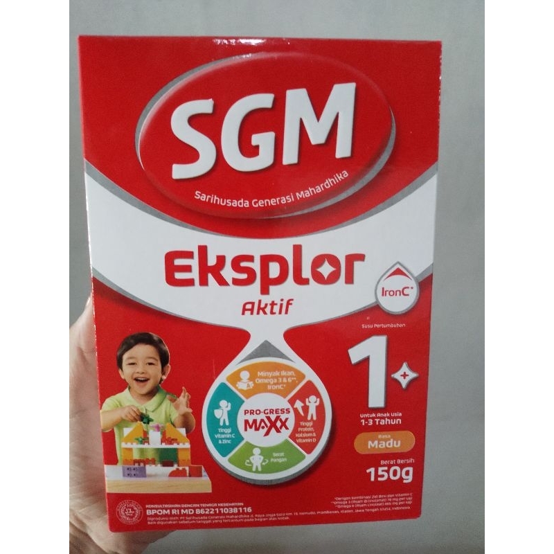 Susu SGM 1+ 150gr Madu