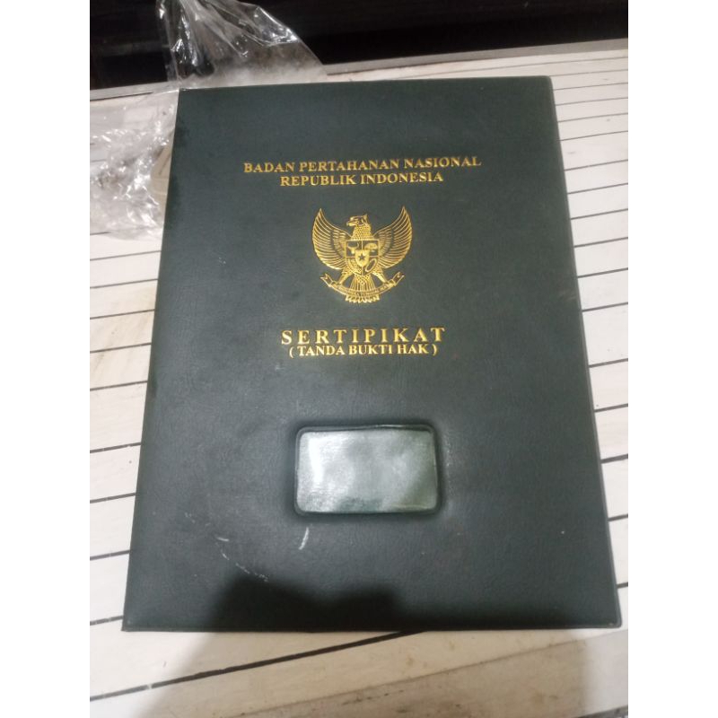 

SAMPUL SERTIFIKAT // WADAH SERTIFIKAT TANAH