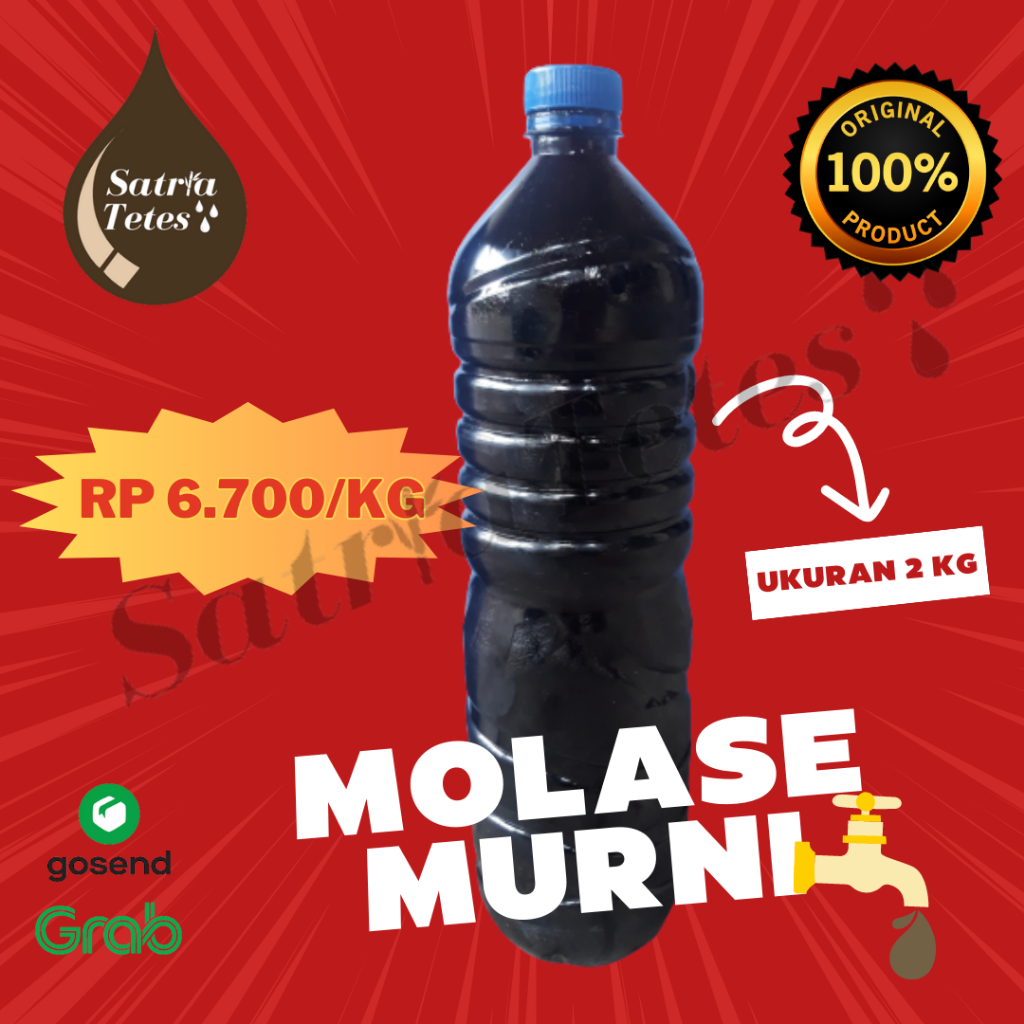 Molase (Tetes Tebu) 1Kg