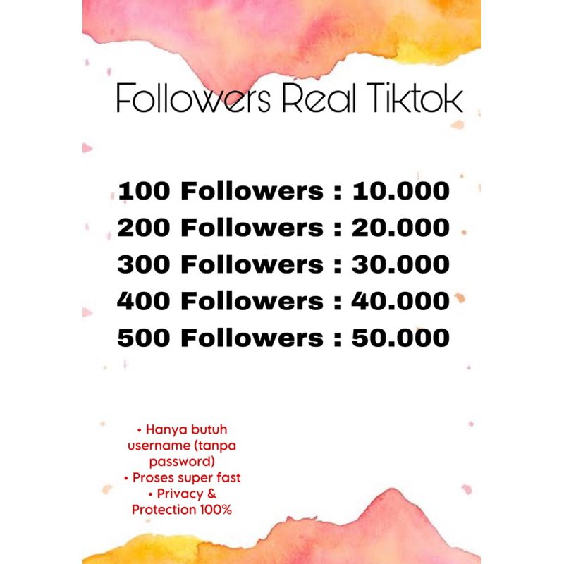 Followers Real tiktok