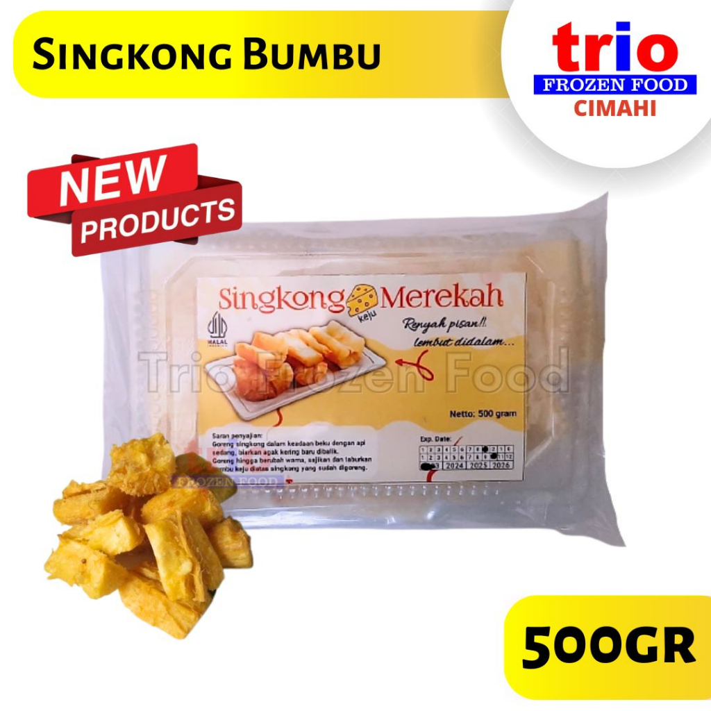 

Singkong Goreng Bumbu Keju Renyah 500gr