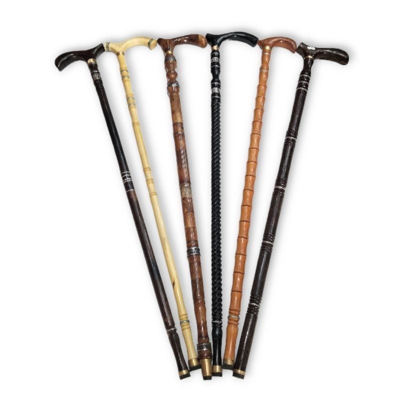 Tongkat Jalan Kayu Ulin Tongkat Kayu Kokkah Jati