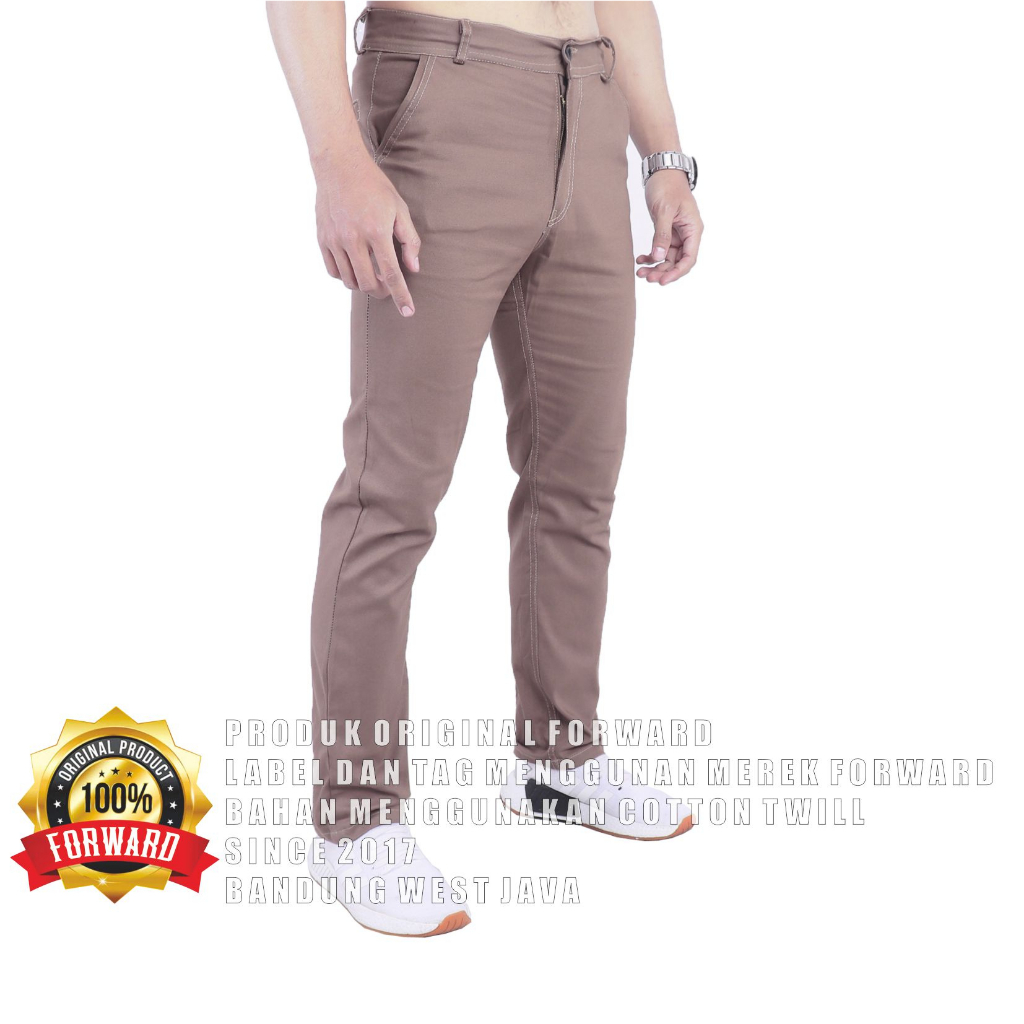 Celana pria  chino cino panjang reaward Chino Forward System Lanzclothing