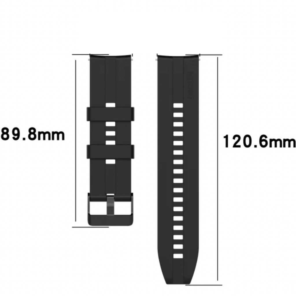 T2E 22mm Strap Haylou Solar Lite 2023 - Tali Jam Pria Quick Release