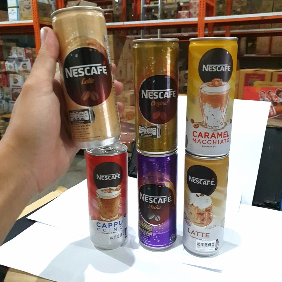 

CAN - KOPI NESCAFE KALENG ANEKA RASA / COFFEE KOPI CAIR SIAP MINUM