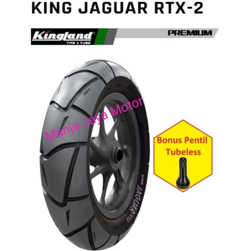 Ban tubeless Kingland premium RTX 100/90-12 atau 110/90-12 for scoopy donat / Freego