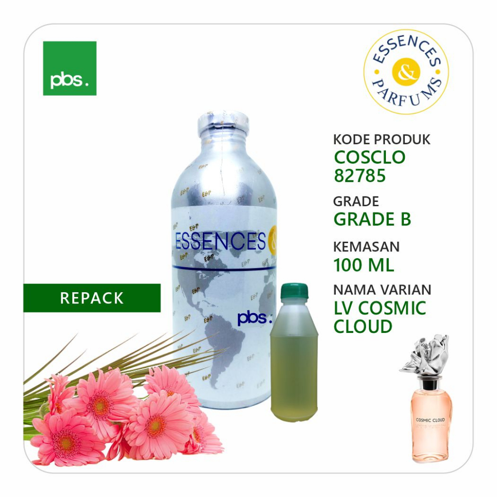 Bibit Parfum - COSCLO 82785 | LV Cosmic Cloud | Grade B | Essences & Parfum | 100gr