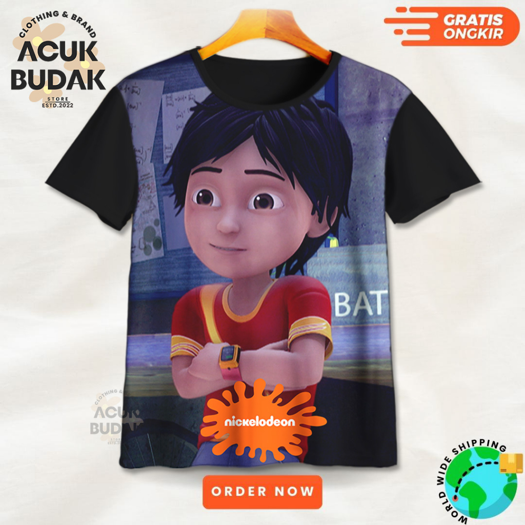 KAOS ANAK KARTUN 3D SHIVA V9 / BAJU KAOS ANAK DISTRO KARTUN SHIVA - ACUK BUDAK