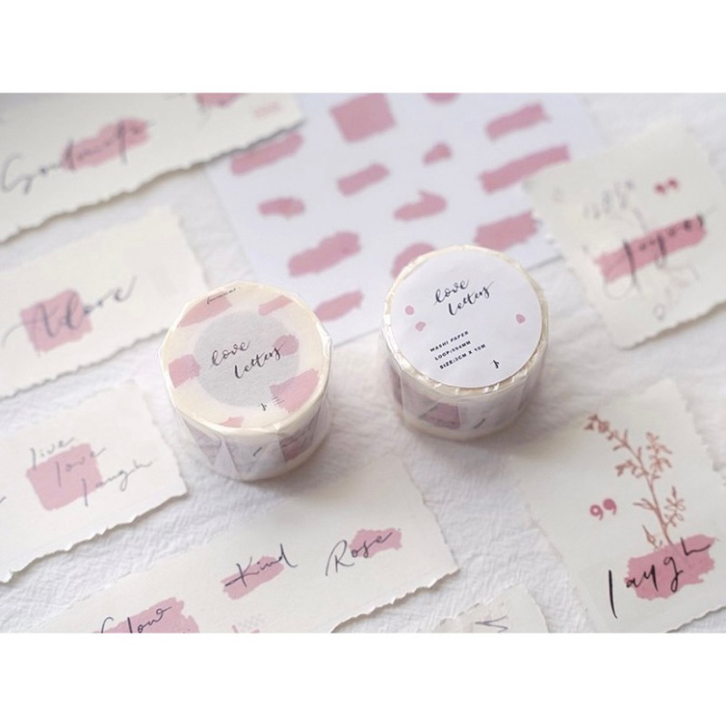 

Jr.journal Love Letters Washi and PET Tape