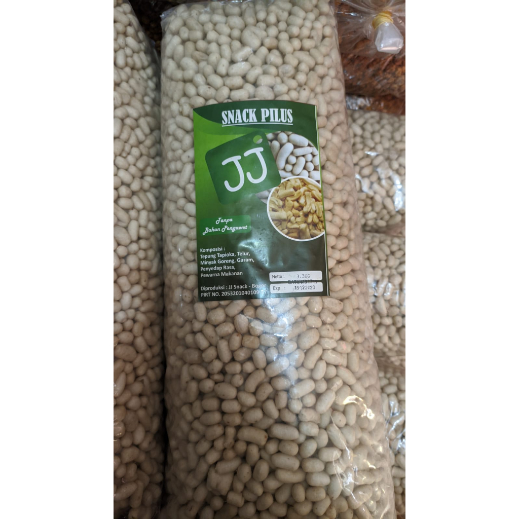 

PILUS TIKTAK/PILUS TICTAC KENCUR/PILUS GURIH/BERAT 250GR/SNACK JAJANAN KILOAN